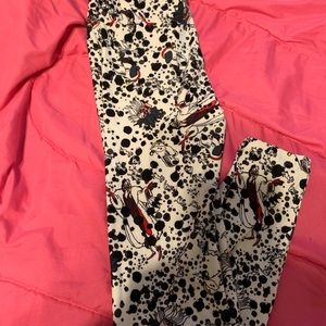 New lularoe leggings os cruella deville